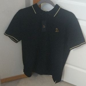 OVO Gold and Black Polo